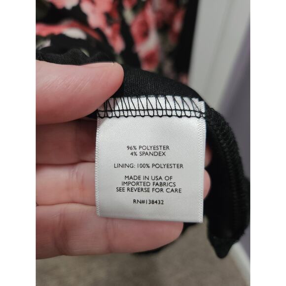 Fervour Modcloth Floral Skater Dress Size 2x 2 18 20 Fit Flare - Picture 4 of 7